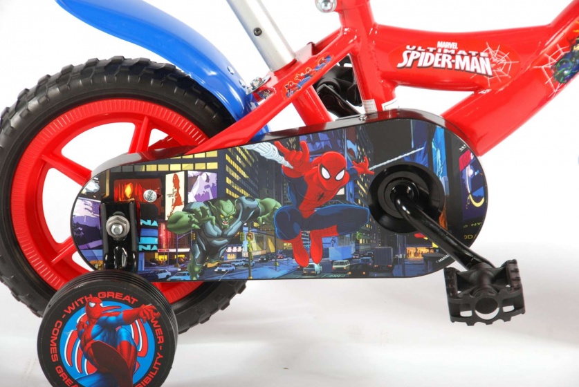 Spider-Man 10 Zoll 18 cm Jungen Über Treppen Rot/Blau