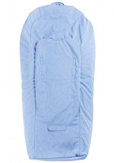 Autositz-Fußsack Lite blau 92 x 45 cm