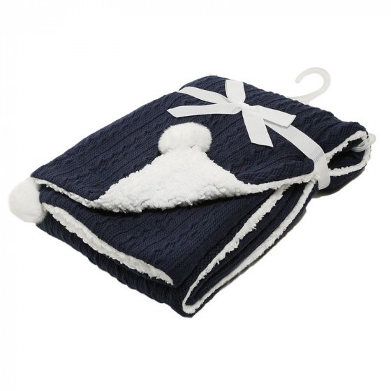 kabeldecke Pumpenpumpe 75 x 90 cm marineblau
