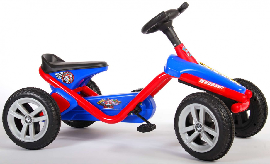 Paw Patrol Mini Go Kart 10 Zoll Junior Blau/Rot