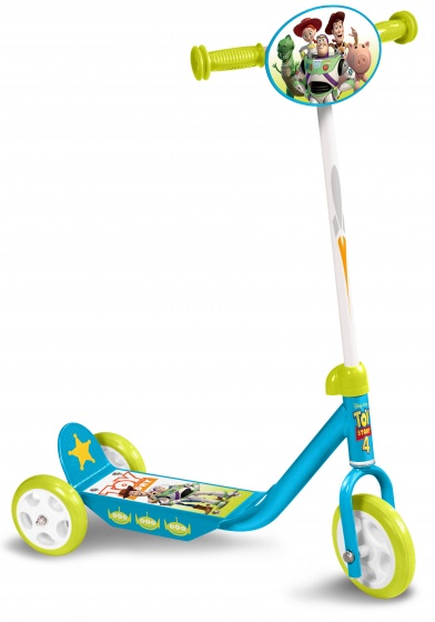 Toys Story 3-wiel kinderstep Junior Fußbremse Hellblau