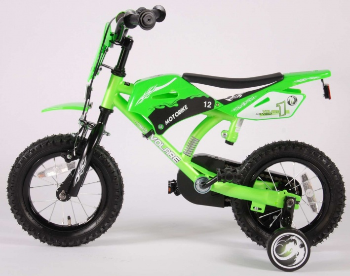 Motobike 12 Zoll 21,5 cm Jungen Rücktrittbremse Grün