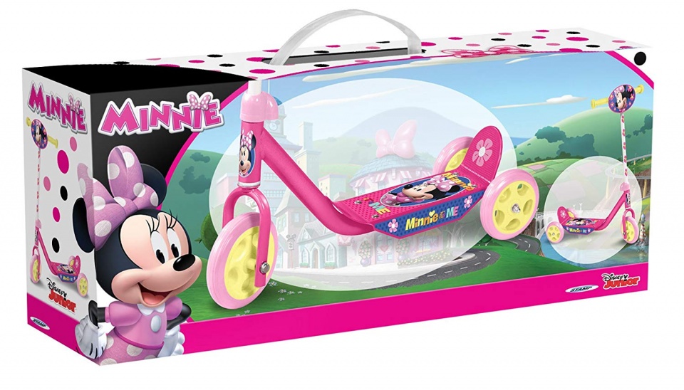 Minnie Mouse 3-wiel kinderstep Mädchen Fußbremse Rosa/Gelb