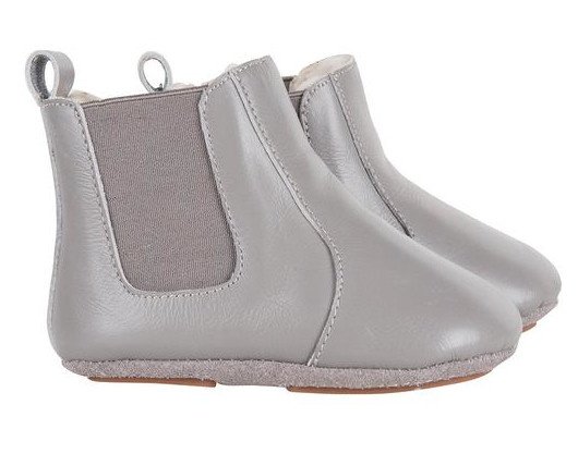 babyschuhe High TopMädchen Leder grau Größe 15
